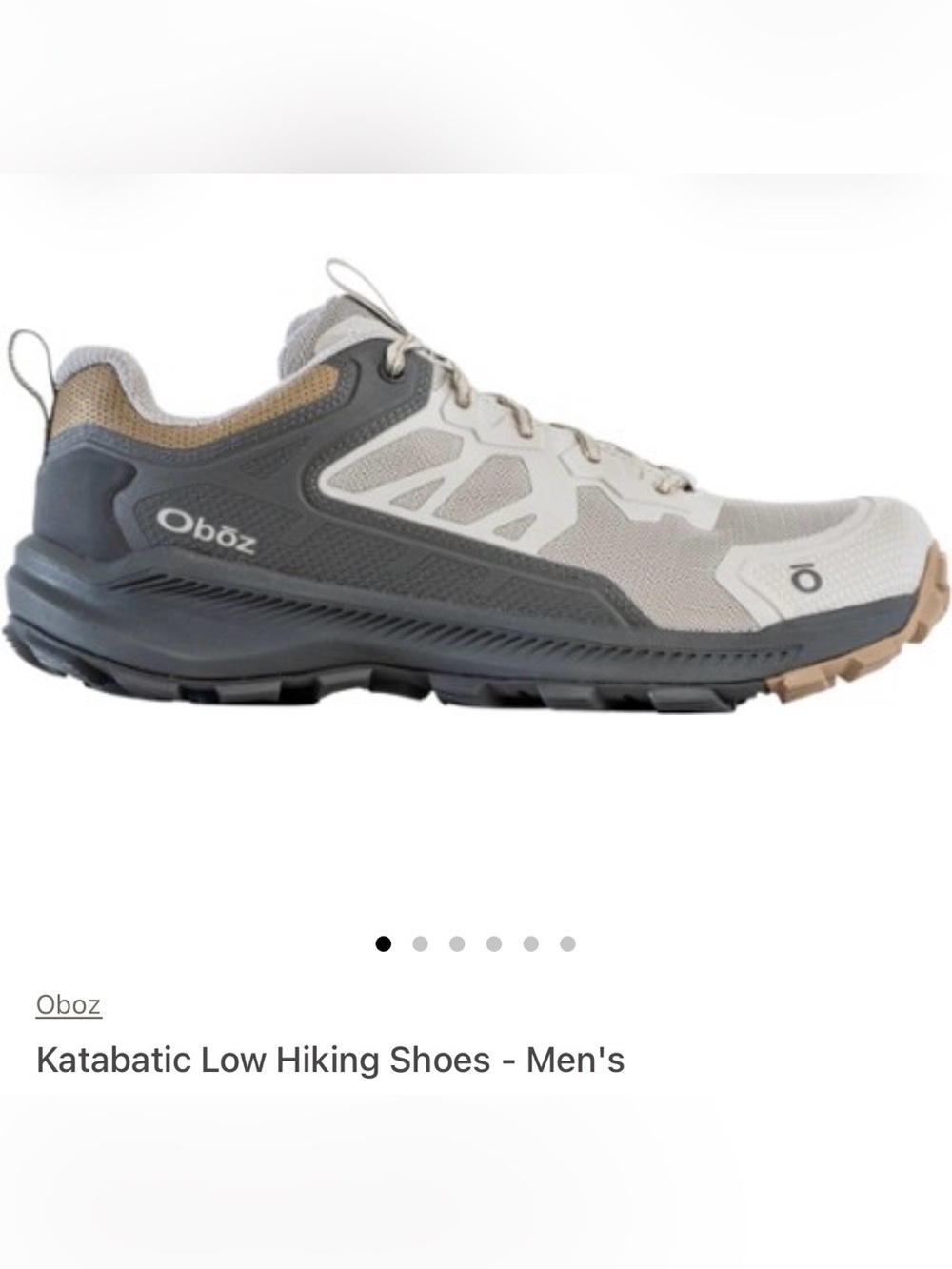 Oboz Katabatic Low Hiking Shoes